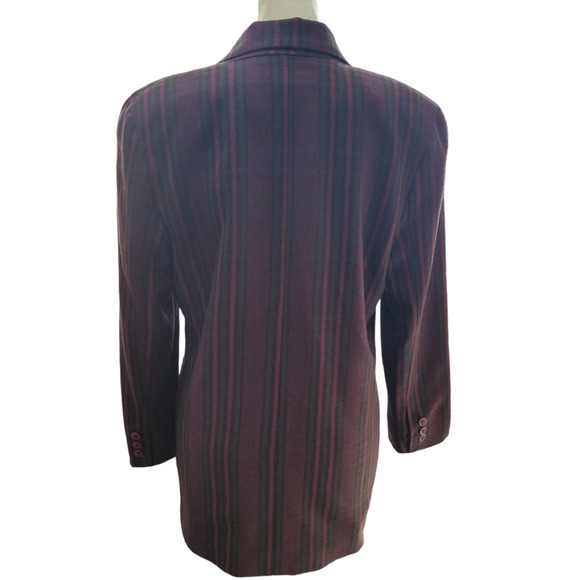 Striped Women's Blazer - Picture 2 of 12